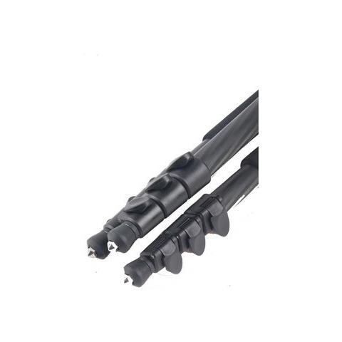 Treppiede con Testa a Sfera Altezza Max 165 cm Nero Grigio PLTRIC - Foto 2